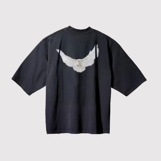 Yeezy Gap Logo Black Tee
